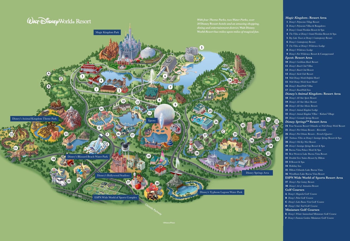 Disney World resort anzeigen