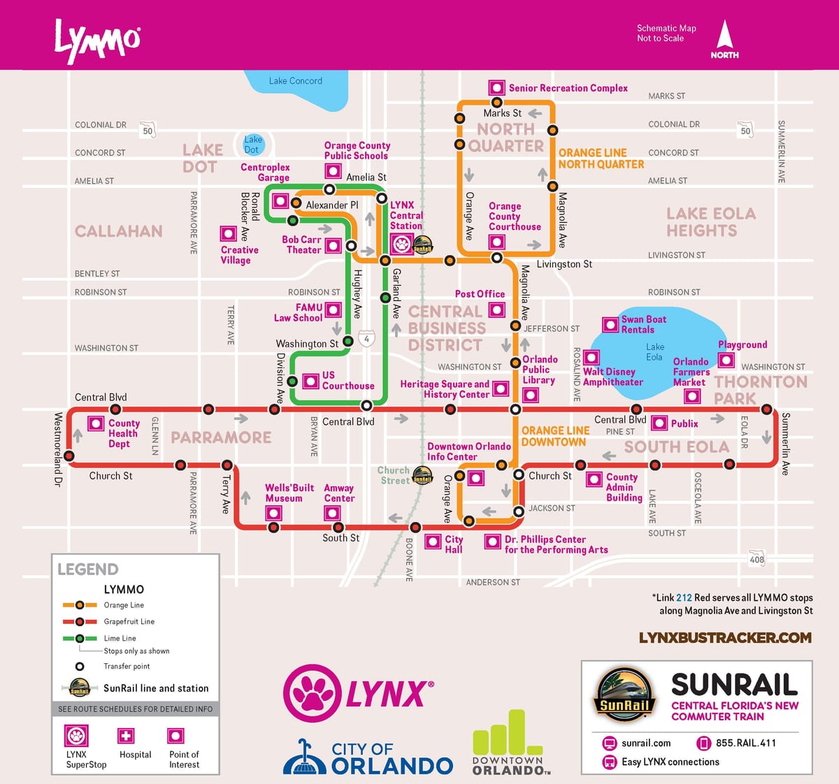 Lynx Karte Orlando