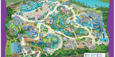 Karte von Aquatica Orlando